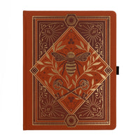 Keeper of the Bees in Rust Dot Grid Pocket Journal