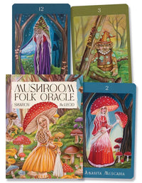 Mushroom Folk Oracle By Sharon McLeod