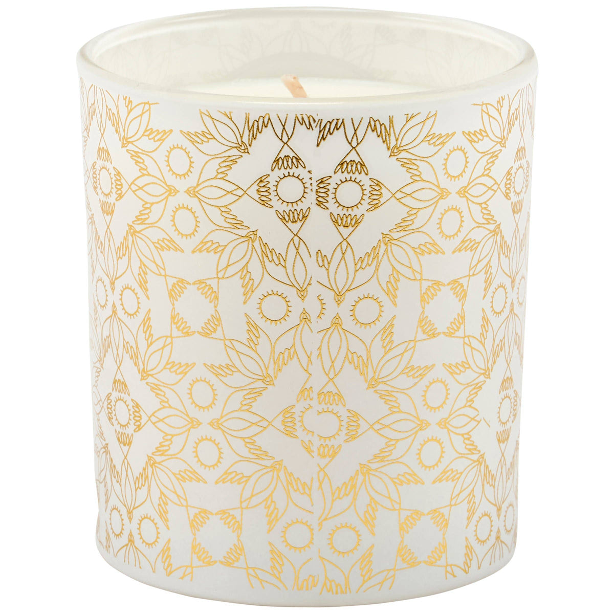 Art Nouveau Crane Candle