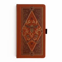Keeper of the Bees in Rust Dot Grid Pocket Journal