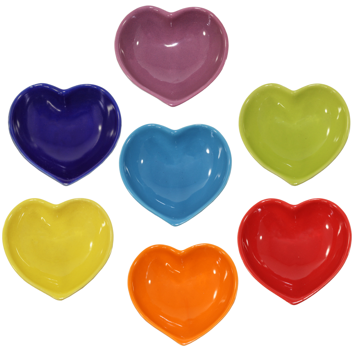 Heart Trinket Dishes - Various Colors