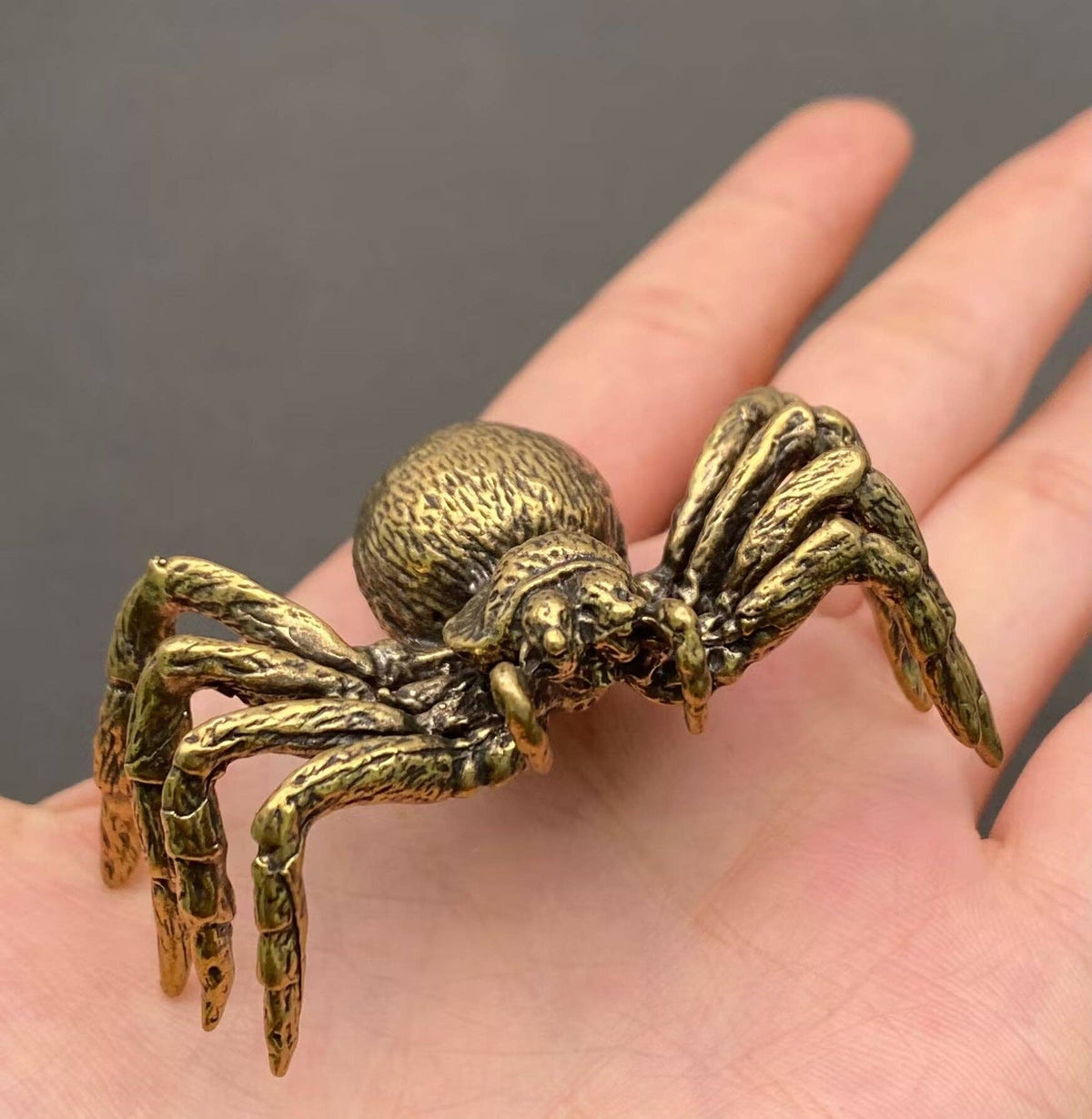 Brass Spider Decoration