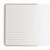 Keeper of the Bees in Rust Dot Grid Pocket Journal