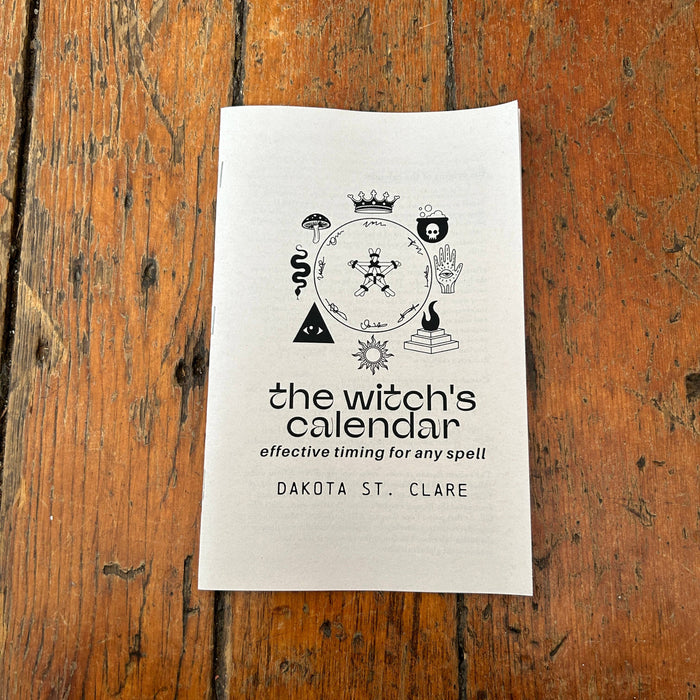 The Witch's Calendar by Dakota St. Clare