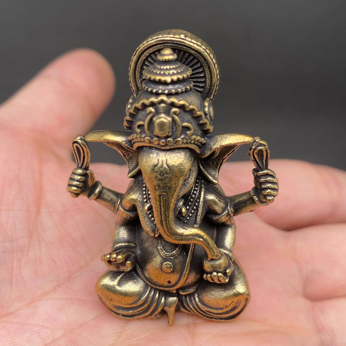 Brass Ganesh Statue