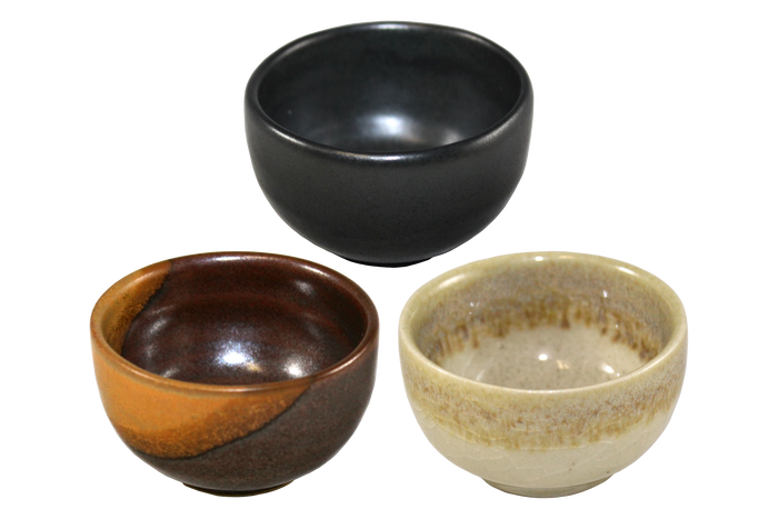 River Sand Ceramic Bowls