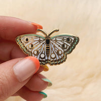 Lunar Butterfly Enamel Pin