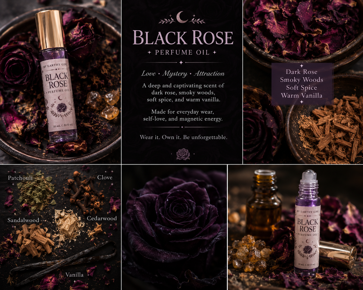 Black Rose Perfume Oil