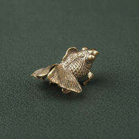Antique Brass Goldfish Figurine