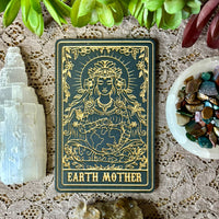 Earth Mother Deity Card | Altar Decor | Wall Art