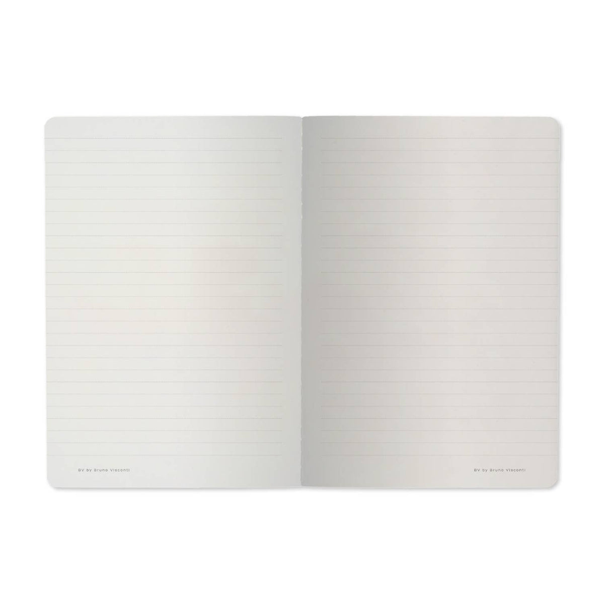 White Mushroom A4 Lined Notebook