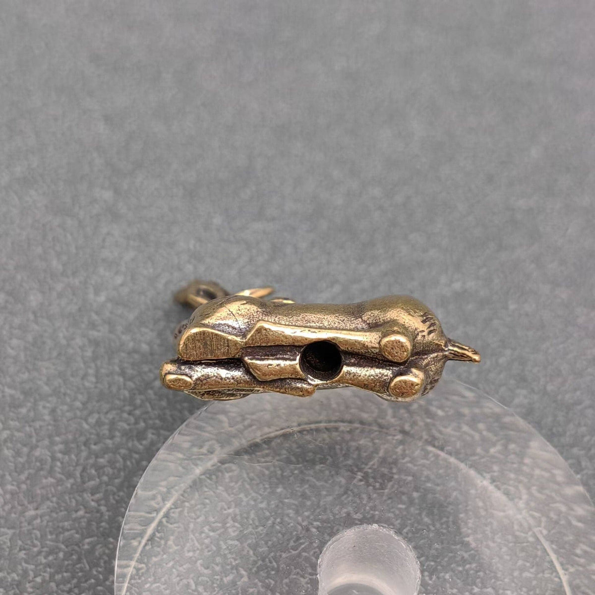 Brass Elk Figurine