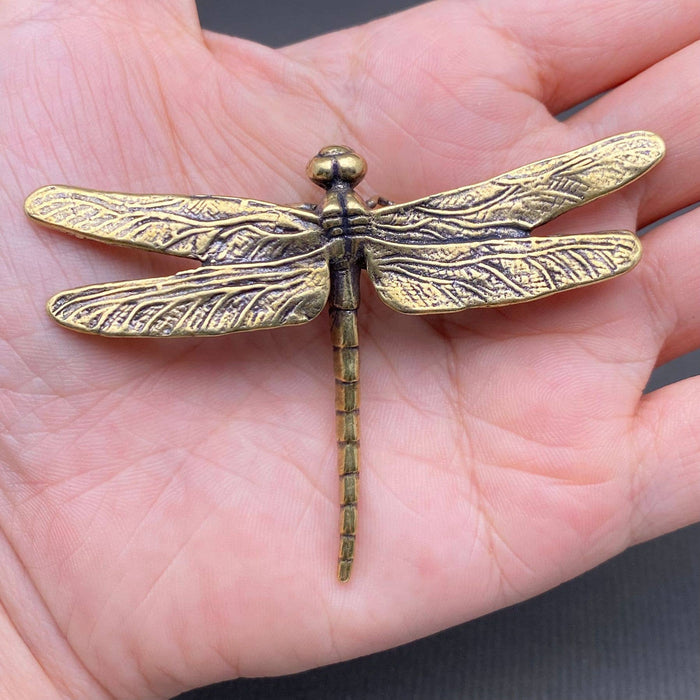 Brass Dragonfly Decoration