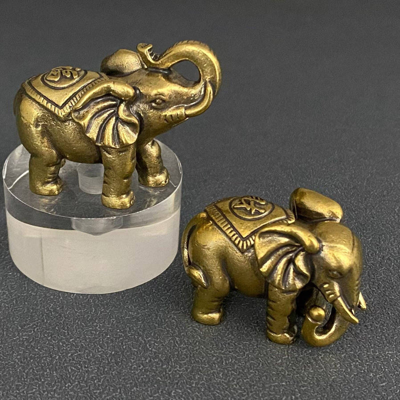 Brass Elephant Decoration