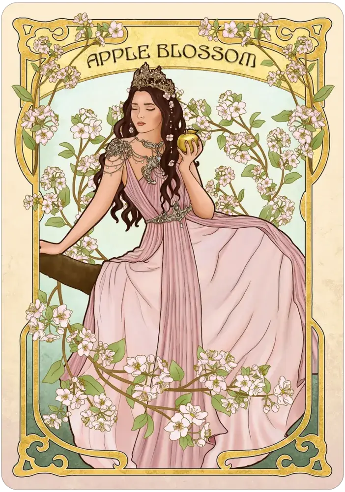 Flower Folklore Oracle by Catherine C. Caprino
