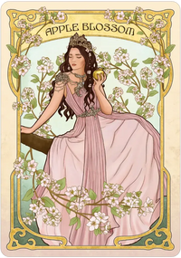 Flower Folklore Oracle by Catherine C. Caprino