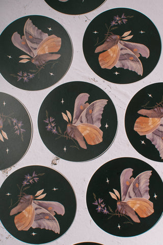 Fox Manor Holographic Vinyl Sticker