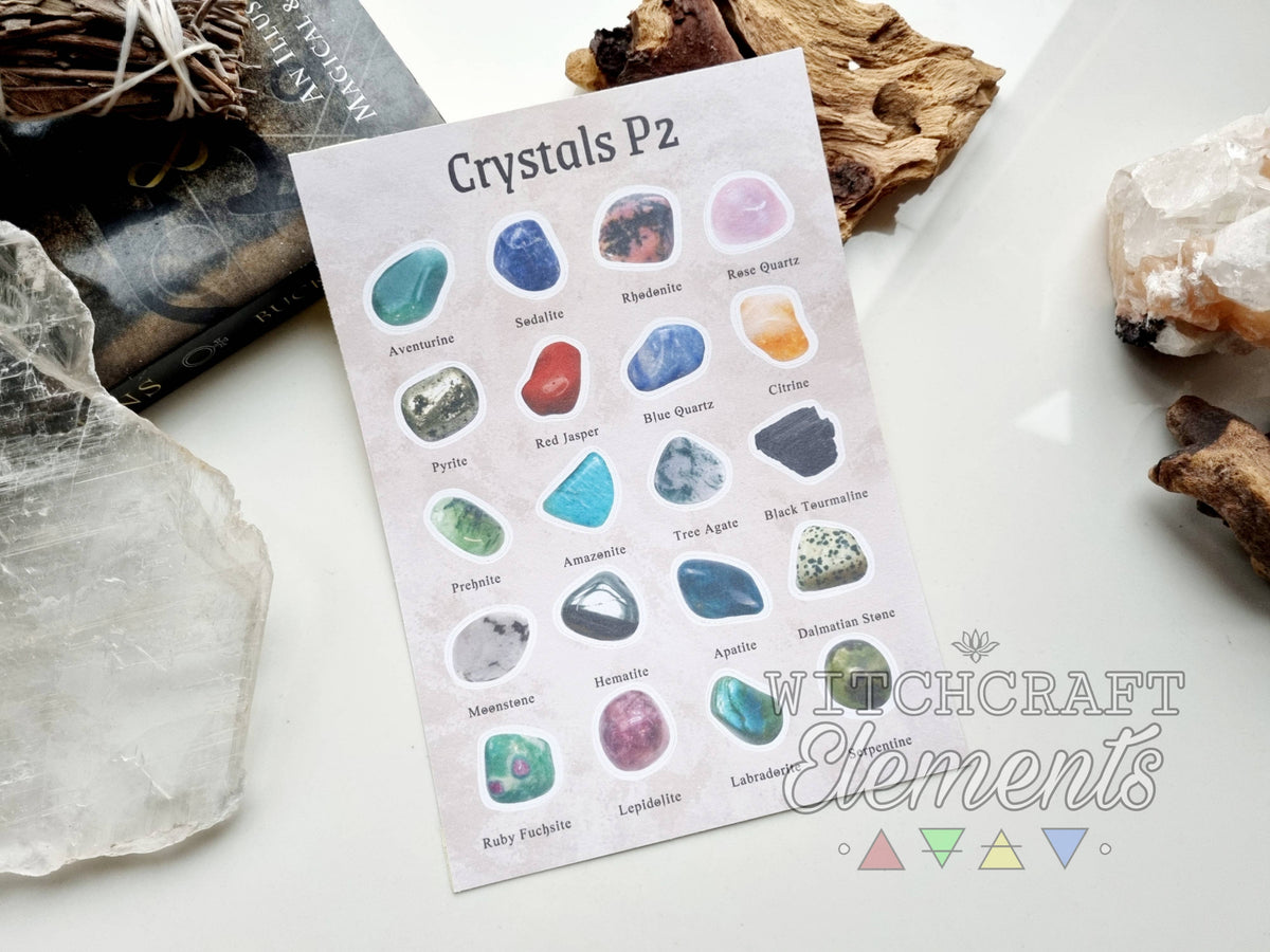 Crystals Sticker Sheets