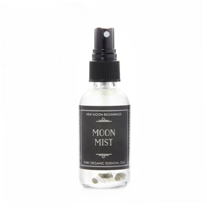 Moon Mist Spray with Crystal Chips and Essential Oils