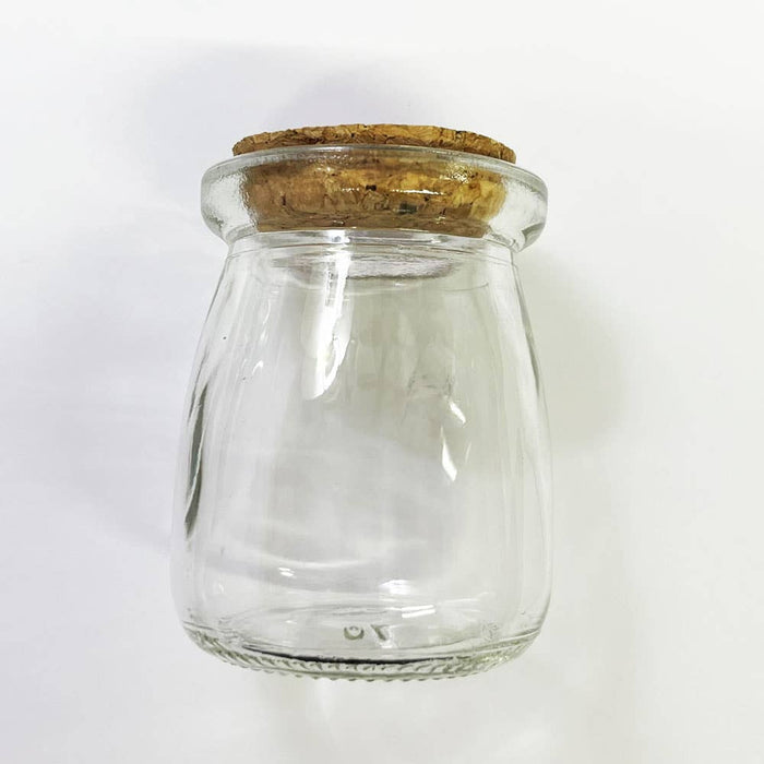 Glass Jar with Cork Stopper