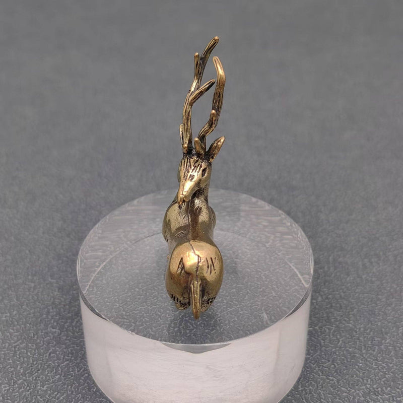 Brass Elk Decoration