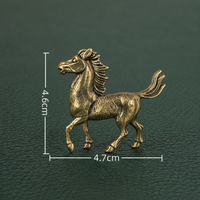 Solid Brass Pony Figurine