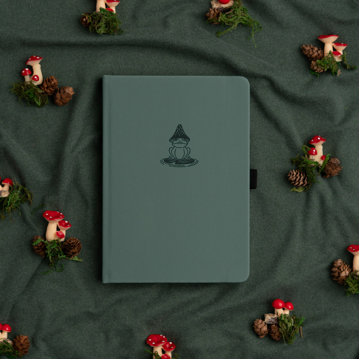 Dot Grid Frog Journal