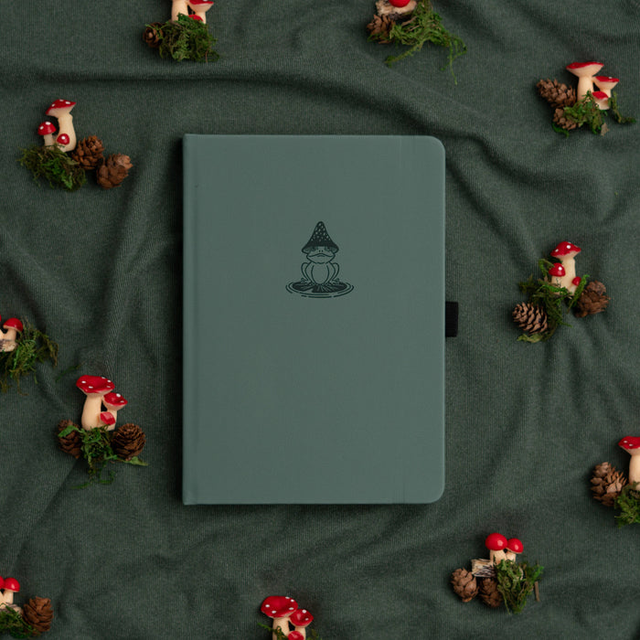 Dot Grid Frog Journal