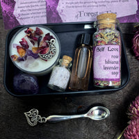 Self Love Travel Altar: Portable Ritual Kit for Compassion & Acceptance