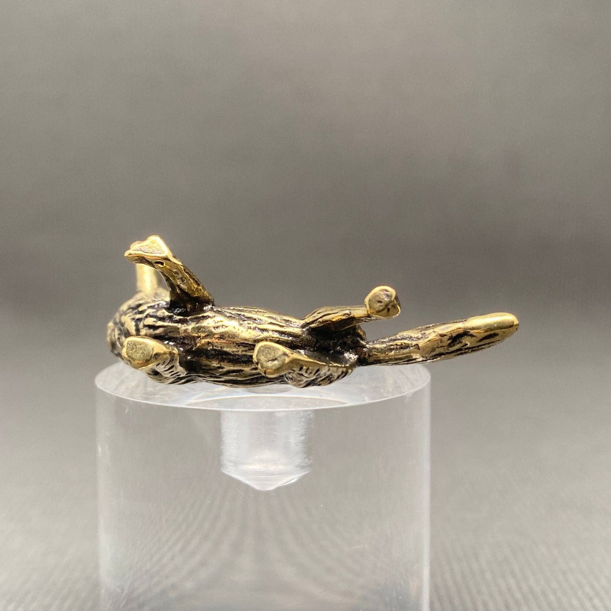 Small Brass Fox Decoration