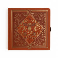 Keeper of the Bees in Rust Dot Grid Pocket Journal