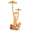Wooden Mushroom Decoration