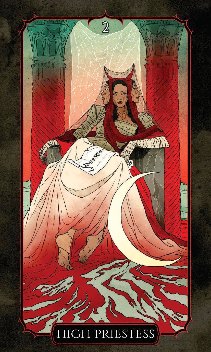 Vampire's Tale Tarot by Sasha Graham & Abigail Larson