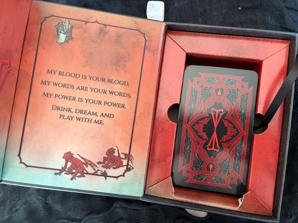 Vampire's Tale Tarot by Sasha Graham & Abigail Larson