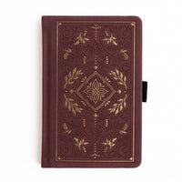 Storybook in Plum Dot Grid Pocket Journal