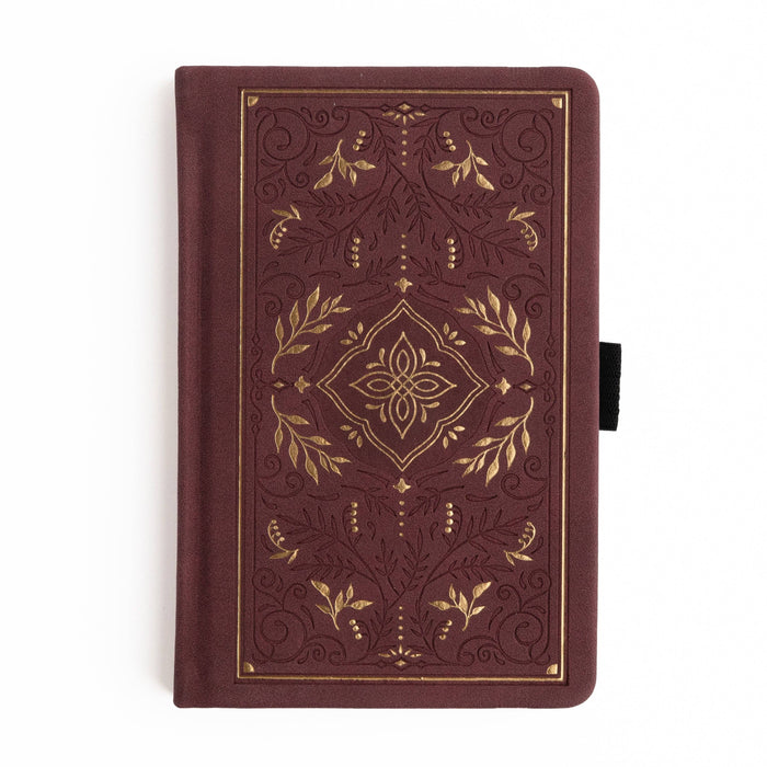 Storybook in Plum Dot Grid Pocket Journal