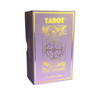 Lavender & Gold Foil Rider Waite Tarot