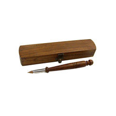 Wooden Nib Pen & Storage Box