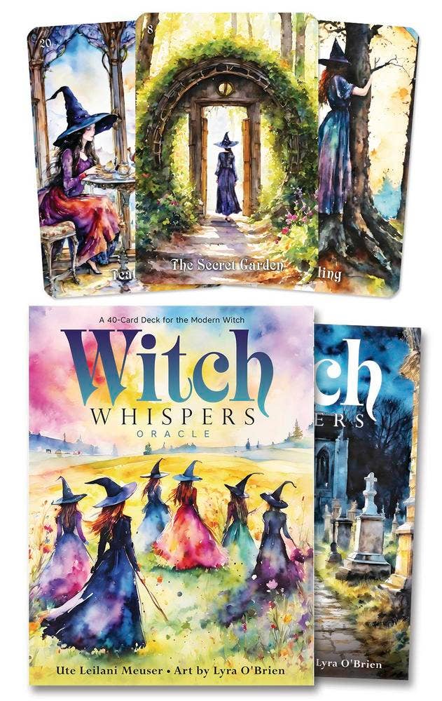 Witch Whispers Oracle by Ute Leilani Meuser & Lyra O’Brien