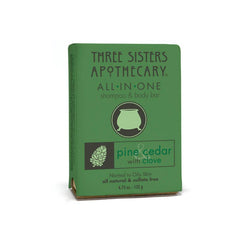 Pine & Cedar All in One Shampoo & Body Bar