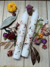 Triple Goddess Herbal Ritual Candles | Maiden, Mother & Crone