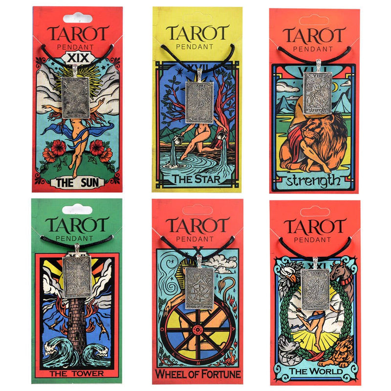 Tarot Necklace on Cotton Cord