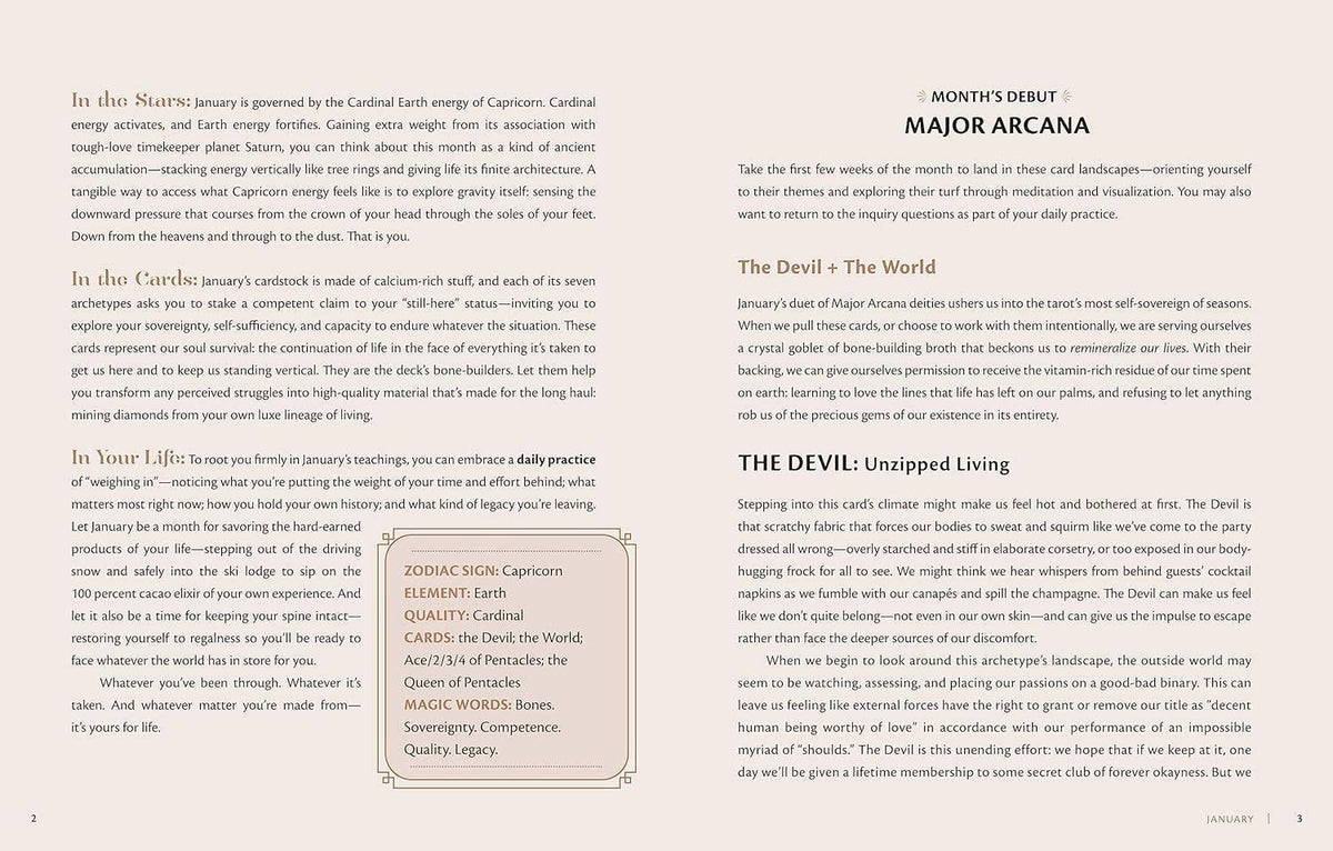 Tarot Almanac by Bess Matassa