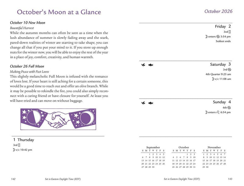 Llewellyn's 2026 Moon Sign Datebook