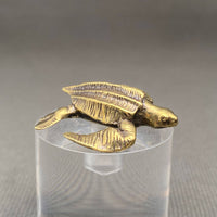 Brass Sea Turtle Decoration