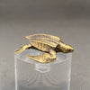Brass Sea Turtle Decoration