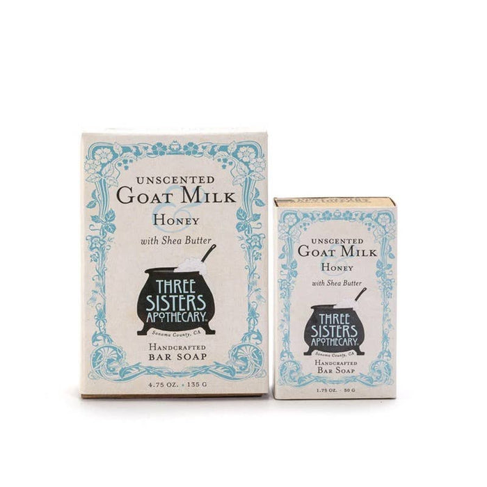 Unscented Goat Milk & Honey Bar Soap