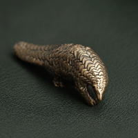 Antique Brass Pangolin Figurine