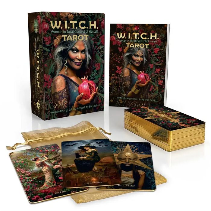 W.I.T.C.H.: Woman in Total Control of Herself Tarot Deck by Angi Sullins & Silas Toball