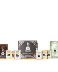 Handcrafted Soap Grimoire with Six Mini Bars - Various Assortments